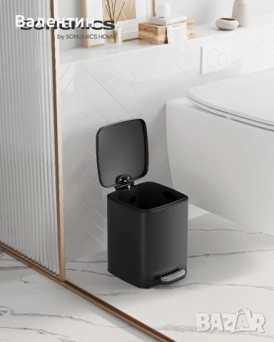 Кошче за баня SONGMICS 6 L, снимка 2 - Мопове, кофи, четки и метли - 55276938