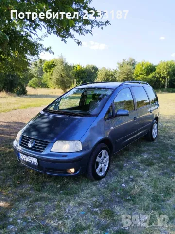 VW Sharan 1.9TDI, снимка 2 - Автомобили и джипове - 55473091