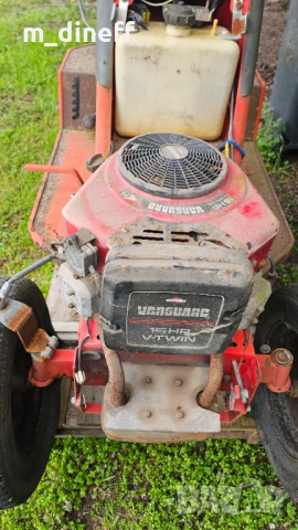Tракторна косачка с двигател Briggs & Stratton Vanguard 16HP V-Twin - ЗА ЧАСТИ, снимка 3 - Градинска техника - 54515870