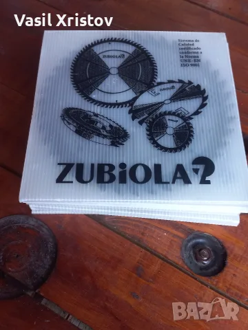 Продавам 6 броя оригинални циркулярни дискове ZUBIOLA. Размер 250×3.2×30 мм, 4, снимка 2 - Циркуляри - 55452245