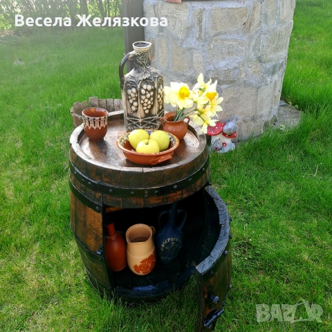 Барче от автентична бъчва , снимка 2 - Шкафове - 54411527