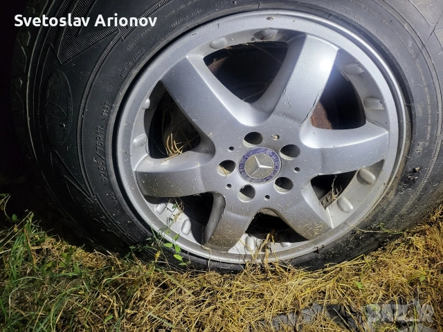 ДЖАНТИ 17" ЗА МЕРЦЕДЕС МЛ В163 ML W163, снимка 2 - Гуми и джанти - 55253256