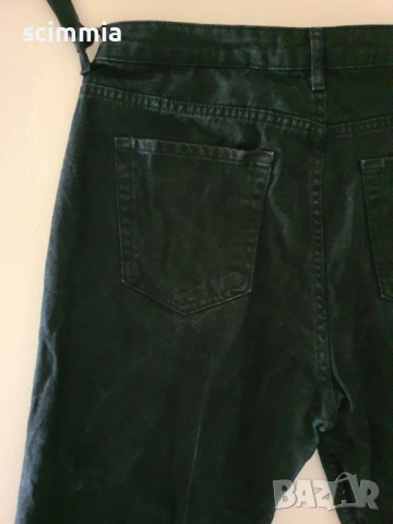 Дамски черни дънки размер L-XL висока талия, снимка 6 - Дънки - 54671018