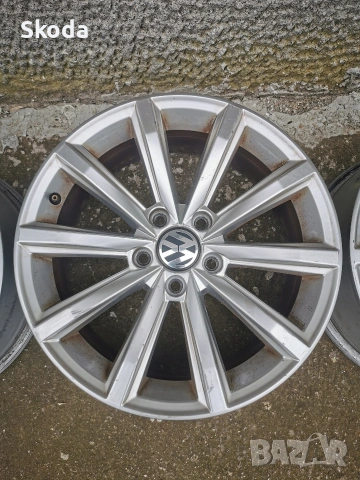 джанти Passat Tiguan 17 5x112 оргинални , снимка 4 - Гуми и джанти - 54036774