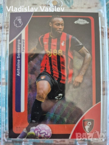 Topps EPL Chrome 25/26 - Chase cards Update 21.04, снимка 2 - Колекции - 53646401