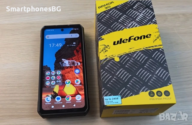 Ulefone Armor 30 24GB RAM 512GB ROM, 12800 мах батерия, с IP68 защита, снимка 11 - Други - 55233453