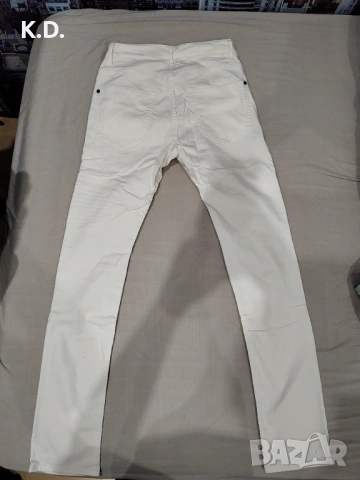 Мъжки бели дънки H&M , снимка 2 - Дънки - 54383687