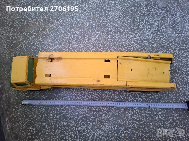 Винтидж метално камионче Тонка , снимка 14 - Колекции - 54331673