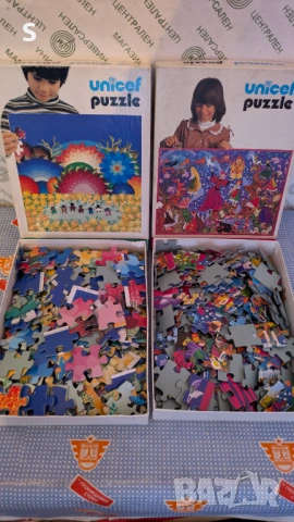 Детски пъзел - Unicef Puzzle, снимка 2 - Игри и пъзели - 54903819