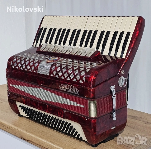 Италаснки акордеон Ballone Burini, снимка 5 - Акордеони - 55258266