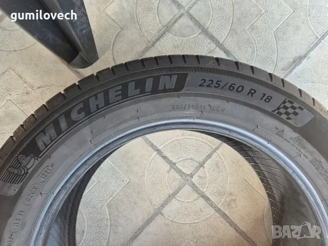 2бр.летни гуми 225/60/18 100V Michelin Pilot Sport 4, снимка 8 - Гуми и джанти - 55643397
