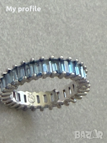 Оригинален марков пръстен Swarovski , снимка 3 - Пръстени - 54816763
