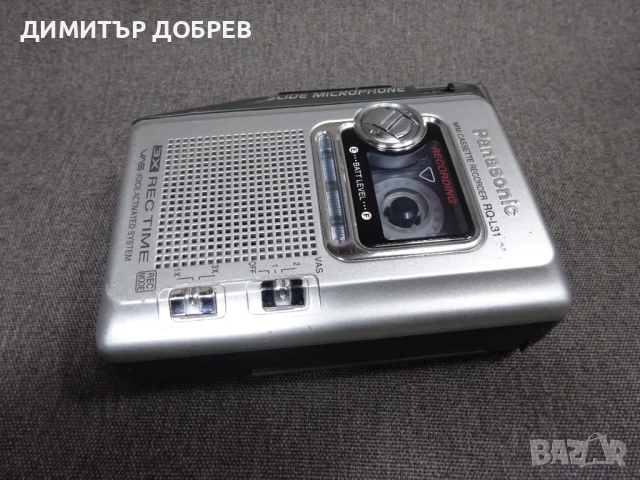СТАР РЕТРО КАСЕТЕН ДИКТОФОН PANASONIC RQ-L31, снимка 4 - Радиокасетофони, транзистори - 54079554
