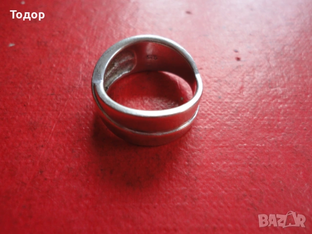 Страхотен сребърен пръстен 5 , снимка 5 - Пръстени - 54080096