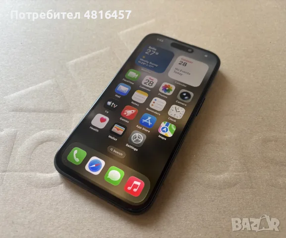 iPhone 16 128GB - Black , снимка 3 - Apple iPhone - 55459012