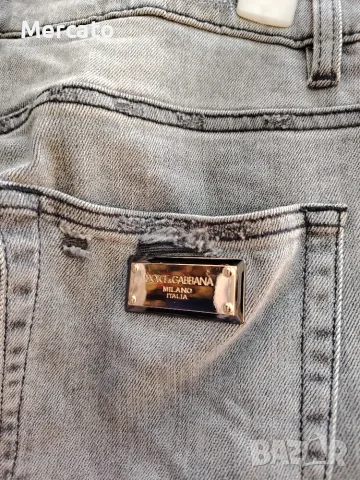 Dolce & Gabbana оригинални  мъжки дънки - размер 32, снимка 11 - Дънки - 55558179