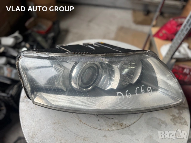 Фар-Audi a6 c6 bi xenon-десен