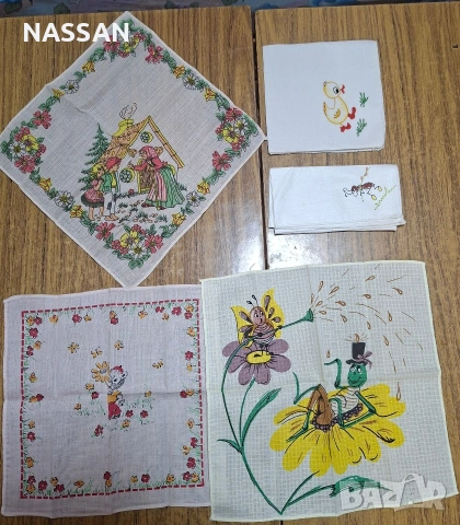 Нови памучни носни кърпички , снимка 7 - Хавлиени кърпи - 54347105