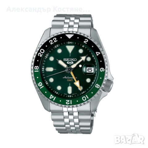 Нов часовник Seiko 5 Sport GMT Automatic SSK035K1 - гаранция