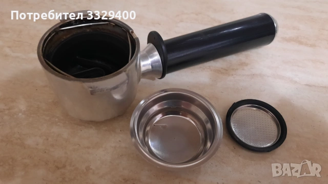 Ръкохватка с цедка за Delonghi ECP35.31,ECP33.21,ECP31.21, снимка 4 - Кафемашини - 54337921