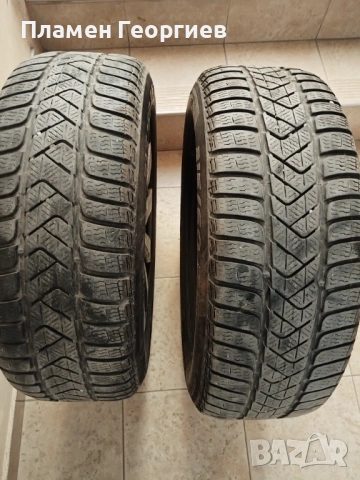  Железни Джанти с Гуми PIRELLI WINTER SOTTOZERO 3 – 2 броя, снимка 2 - Гуми и джанти - 54730451