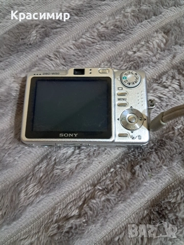 Фотоапарат Sony DSC-W50, 6Mp, снимка 5 - Фотоапарати - 54556696