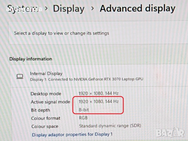 RTX 3070 8GB 175W/Intel Core i9 - 11900 Desktop/16GB RAM/1TB SSD/17.3 144hz IPS FHD/Clevo X170KM-G, снимка 14 - Лаптопи за игри - 55189881