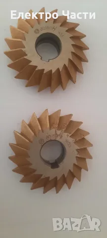 Нова двуъглова фреза 80x60° HSS-H с титаниево покритие TiN, снимка 2 - Стругове - 55515566