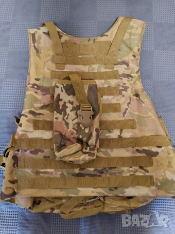 Тактическа жилетка за Airsoft, снимка 4 - Екипировка - 54708301