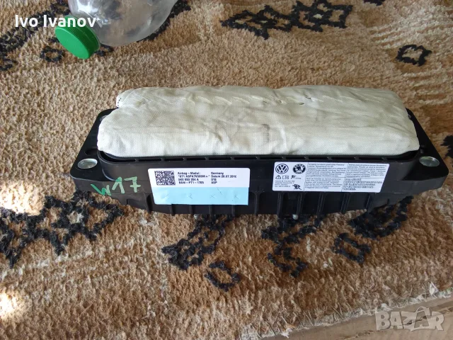 Airbag патрон за таблото vw Tiguan от 2010 ГД до 2015гд, снимка 4 - Части - 55470624