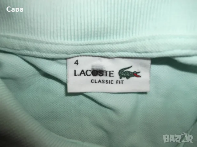 Тениски LACOSTE  мъжки,С-М, снимка 2 - Тениски - 55590529