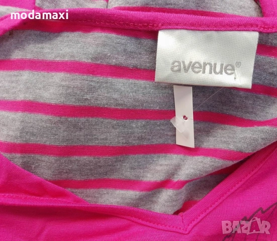 4XL  Нова туника Avenue в розово , снимка 7 - Туники - 55054300