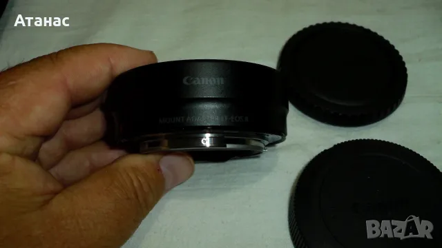 Преходник - адаптер за обективи CANON EF към CANON R, снимка 6 - Чанти, стативи, аксесоари - 41757344