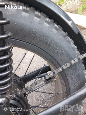 Електрически велосипед Z8 fite bike , снимка 2 - Велосипеди - 53956636