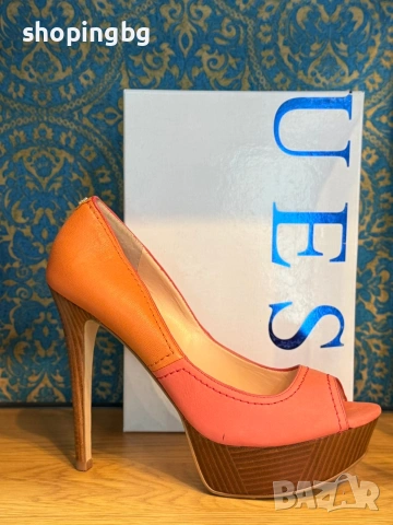 Дамски обувки на висок ток GUESS Orange