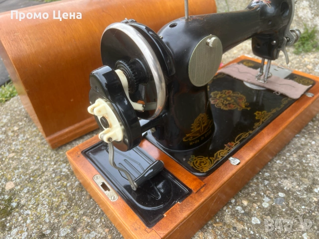 Ретро шевна машина Юнион, снимка 4 - Шевни машини - 54294345