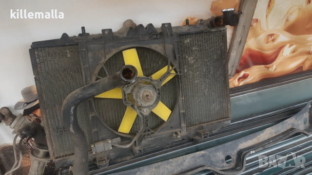 Радиатор и перка от Нисан