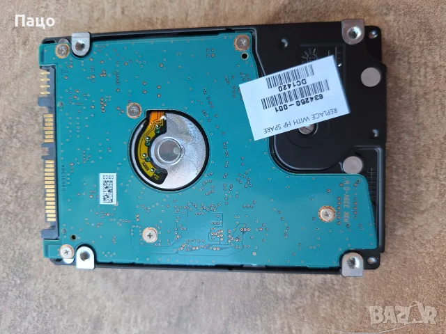 TOSHIBA 750GB  /335дни, снимка 4 - Лаптоп аксесоари - 55340387