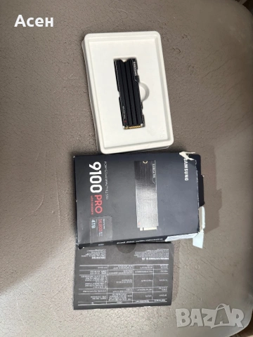 4TB SSD Samsung 9100 PRO - MZ-VAP4T0CW, снимка 4 - Видеокарти - 47171768