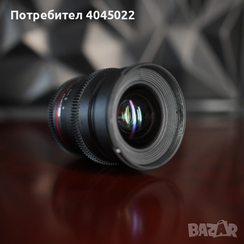 Samyang 24mm f1.4 (T1.5) за Canon EF, снимка 2 - Обективи и филтри - 54429283