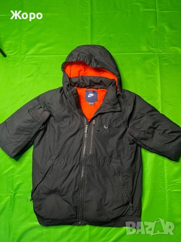  NIKE WINTER JACKET (BLACK/ORANGE)