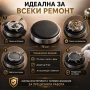 Професионална кожена подложка за часовници 70 мм сигурност и защита при ремонт смяна на батерия, снимка 4