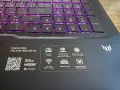 240Hz Acer Predator Ai 18`Core Ultra 9-275HX/Nvidia RTX 5070/32GB DDR5/1TB NVMe/Гаранция 14 Месеца, снимка 3