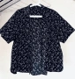 Маркова японска риза UNIQLO с милфльор принт, размер XL, снимка 1