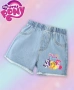 5/6г My little pony страхотно лятно комплектче блузка с къси дънкови гащи Ново!, снимка 2