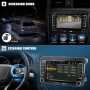 CAMECHO 7” мултимедия за VW / Skoda – CarPlay, Android Auto + подарък камера, снимка 8
