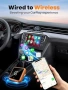 Нов Безжичен CarPlay Адаптер W2 USB Type-C iPhone iOS 10+ кола телефон връзка, снимка 4