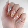 Самозалепващи изкуствени нокти Press On Nails, снимка 6