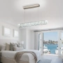 Кристален LED пендел 25W 6500K, висящ полилей за кухня, трапезария и хол, снимка 5