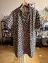 H&M Нова рокля тип риза леопардов принт, снимка 7